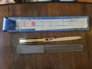 desk kit - Sterling 10 Inch Senior Slide Rule No. 589
