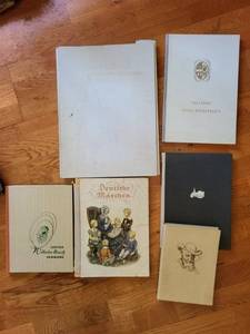 Vintage German & Hermitage Book Collection Deutsche Mrchen, Wilhelm Busch