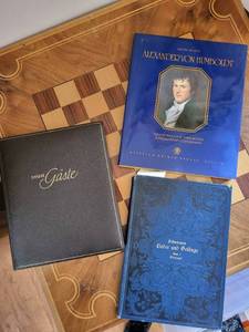 Schumann Lieder und Gesnge Band 1 Original - Alexander von Humboldt - Unsere Gste Binder
