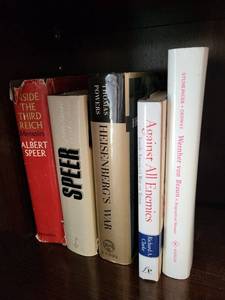 Speer, Clarke, Powers WWII Biographies - Inside the Third Reich, Heisenbergs War, Against All Enemies, Werner von Braun