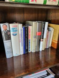 Hardcover Book Collection - Soldier (Powell), Caribbean (Michener) & More