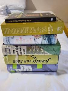 Book Lot - The Rommel Papers & Classic German-English Paperbacks (Lot of 6)