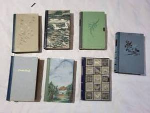 German Classics Library Set - 7-Volume Blue Cloth Bindings, Deutsche Buch-Gesellschaft