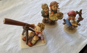Goebel W. Germany Porcelain Figurines Lot of 3 incl. Star Gazer