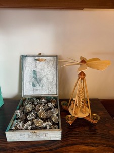 Vintage Clip-On Christmas Tree Candle Holders Lot in Decorative Box