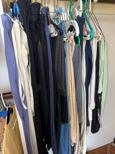 Womens Clothing Lot Pants Leggings Knit Bottoms Mixed Sizes Used