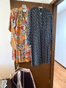 Vintage Women��s Dress Lot Ann Taylor Silk Floral Dress  2 More