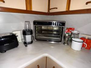 Ninja Countertop Air Fryer Toaster Oven Stainless Used