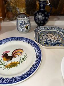 Villeroy Boch Plate West German Jug Portugal Dish 3 Pc Lot