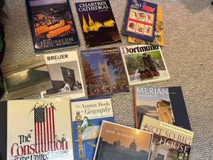 Mixed Lot Travel Architecture Americana Hardcover Books 14 Volumes