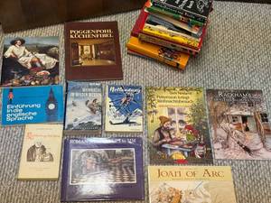 Mixed Vintage German & Illustrated Books Lot Childrens Art Fairy Tales