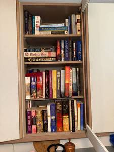 Mixed Fiction Book Lot Wilbur Smith Archer Follett Hardcover Used