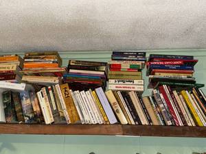 Large Mixed Lot of Vintage & Modern Books Fiction Nonfiction Used