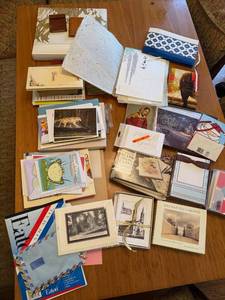 Mixed Stationery Greeting Card Lot Boxed Note Cards Envelopes Paper