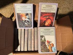 Vintage Nancy Drew Mystery Stories Hardcover Book Lot Grosset & Dunlap