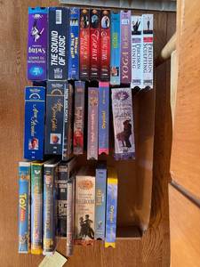 Mixed VHS Tape Lot Classic Musicals Exercise Disney 22 Titles