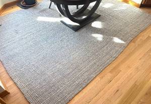 lot 24R image: K - Pottery Barn Gray Area Rug