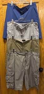 lot 97R image: Tommy Bahama, Banana Republic, BKE Shorts - Size 36 (Lot of 4)