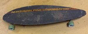 lot 145R image: G - Northern Pine Longboard Skateboard