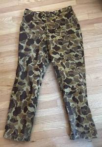 lot 162R image: MR - Gamehide Brush Buster Camouflage Pants - Size 38