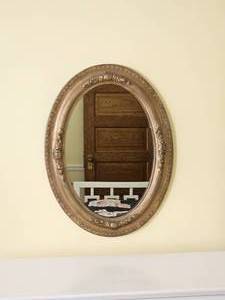 lot 60 image: Queen Anne Oval Hall Mirror