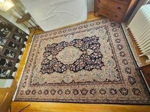lot 11 image: Persian Tabriz Style Area Rug