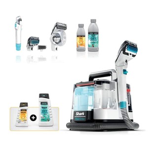lot 60 image: Shark StainStriker Portable Carpet & Upholstery Cleaner with StainStriker Pro Bundle