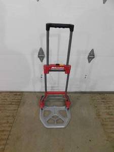 lot 67 image: Milwaukee 150 lbs. Convertible Fold-Up Steel Hand Truck