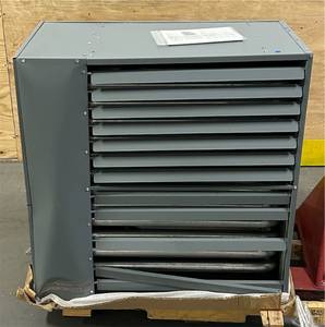 lot 14 image: Mr. Heater MHU400NGPALP OVERHEAD HEATER WITH PAINTED CABINET & ALUMINIZED HEAT EXCHANGE, 400,000 BTU Msrp $2,189.00