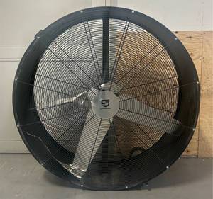 lot 38 image: Strongway 48in. Belt Drive Drum Fan, 20,600 CFM, 910 HP, 2 Speeds Msrp $519.99