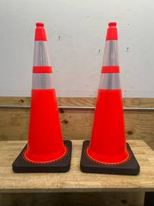 lot 45 image: Lot of 2- Traffic Cones