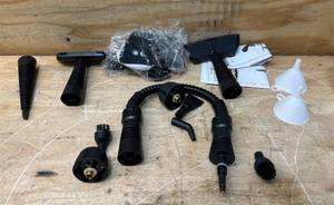 lot 79 image: Grant s Handheld Steam Cleaner attachments only