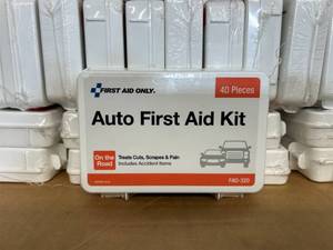 lot 86 image: Auto First Aid Kit (expired)(lot of 34)