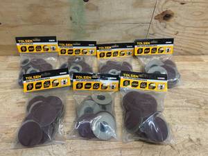 lot 104 image: TOLSEN Roll Lock Discs (lot of 7)