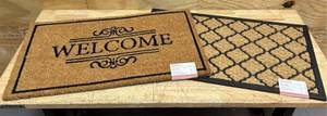 lot 116 image: Welcome Mats (lot of 2)