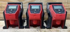 lot 200 image: Milwaukee Compact Inflator 2475-20 lot of 3