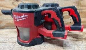 lot 205 image: Milwaukee Compact Vacuum Cat No. 0882-20 lot of 2