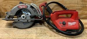 lot 206 image: Milwaukee Powered Head Rear Hand Circular Saw