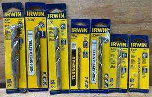 lot 213 image: Irwin Rotary MasonaryHigh Speed Turbo lot of 7