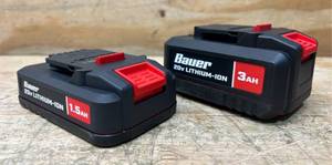lot 217 image: Bauer Lithium-ION Battery Pack 1.53AH lot of 2