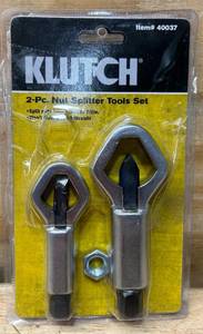 lot 230 image: KLUTCH 2-Pc. Nut Slower Tools Set