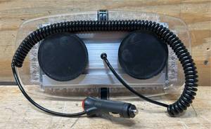 lot 252 image: Ironton LED Warning Light Bar, 12in., 24 Watts, Clear Lens #6110825 Msrp $39.99