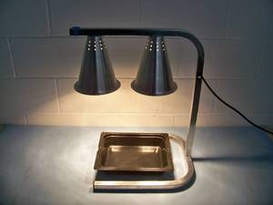 lot 7 image: Carlisle FoodService Products HL7237 2-Bulb Heat Lamp