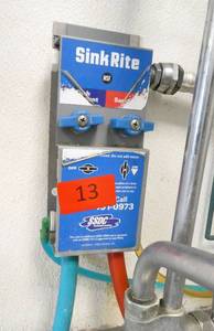 lot 13 image: SinkRite chemicalwash system