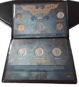 lot 18 image: Americas Most Coveted Coins - Collectors Favorite Years