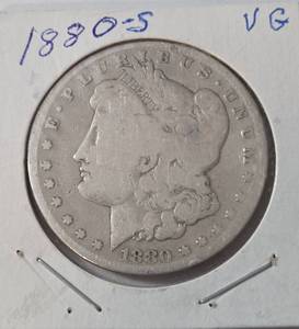 lot 31 image: 1880-S Morgan Silver Dollar