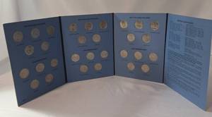 lot 32 image: Book of Statehood Quarters - (1999-2001)