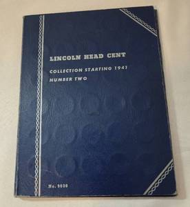 lot 57 image: Book of 1941-1998 Lincoln Cents