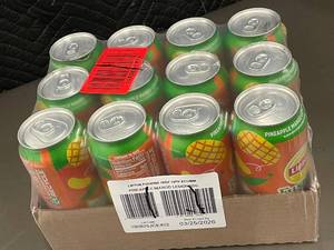 lot 57 image: Lipton Fusion Pineapple Mango Lemonade 16oz 12-Pack