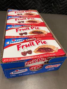 lot 274 image: Trol - Hostess Cherry Fruit Pie - 8 Pies Net Wt 34 Oz